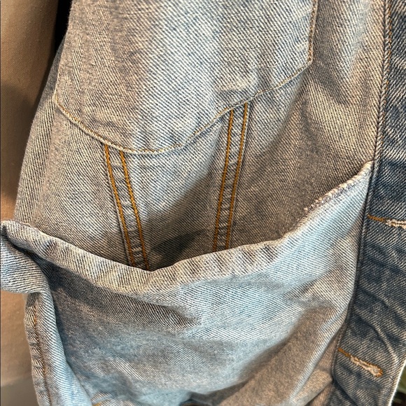 Rare Vintage 80’s Denim Jacket Hard Rock Cafe Jean Jacket Seoul Korea - Picture 14 of 14